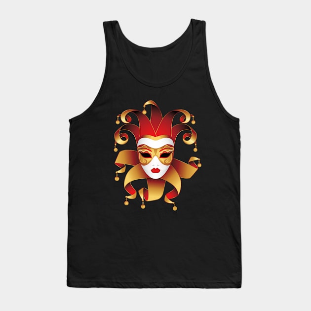 Festival Mask Tank Top by PsychedUp